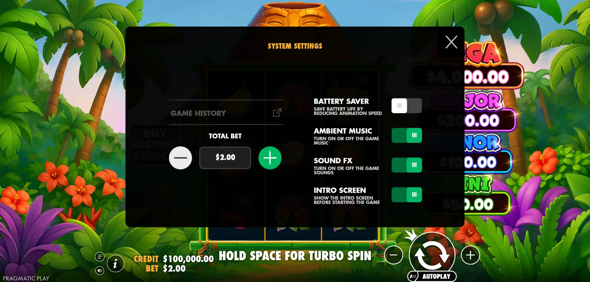 Ficha técnica — super tiki strikesuper
